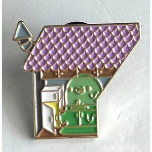 Bright Bat Design Pin Haunted House Blind Enamel  Lapel Pin Blob Halloween